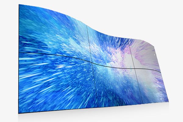 弧形拼接屏怎么實現(xiàn)的？