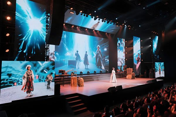 大型舞臺(tái)的LED主屏和副屏怎么選擇？