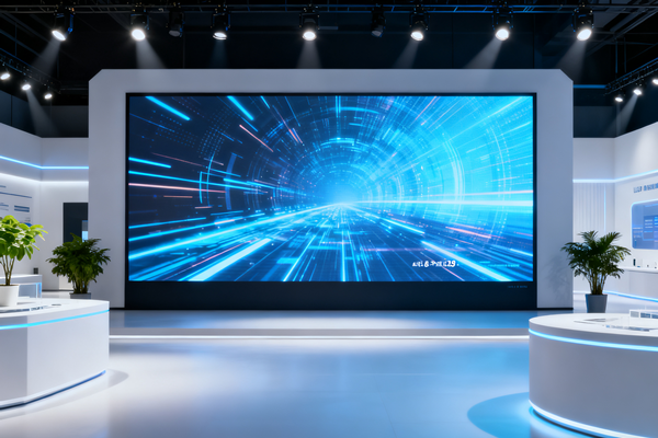 展廳LED雙面屏怎么設計？