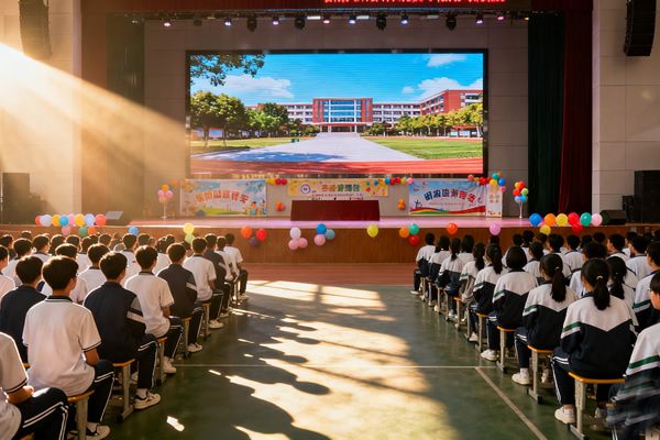 學(xué)校舞臺LED屏尺寸一般做多大合適？