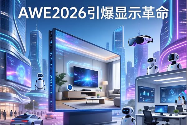 AWE2026 引爆顯示革命！維康國際 LED 顯示屏如何重塑全球智慧生活新生態(tài)？