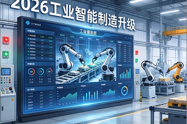 工業(yè)智能制造升級(jí)！LED顯示屏助力生產(chǎn)管控?cái)?shù)字化提質(zhì)